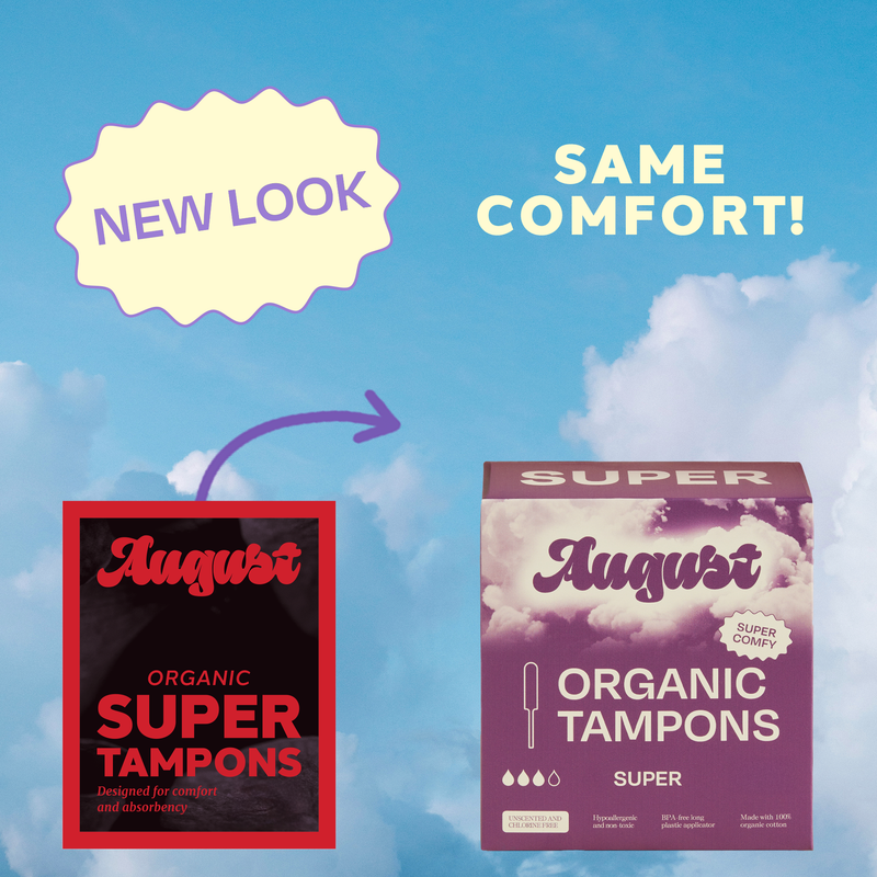 August Super Organic Tampons 16ct