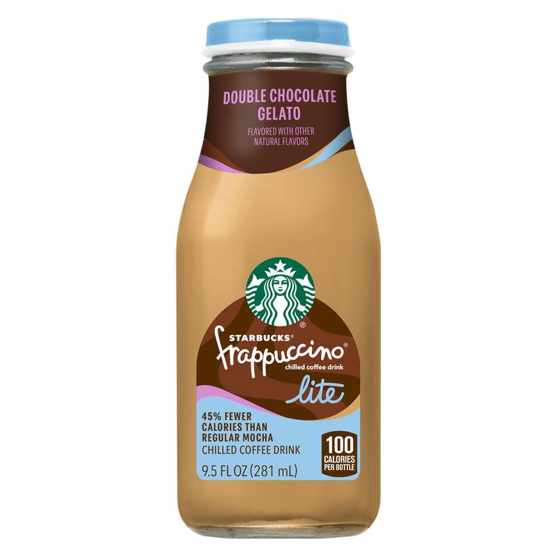 Starbucks Frappuccino Lite Double Chocolate Gelato 9.5oz Btl