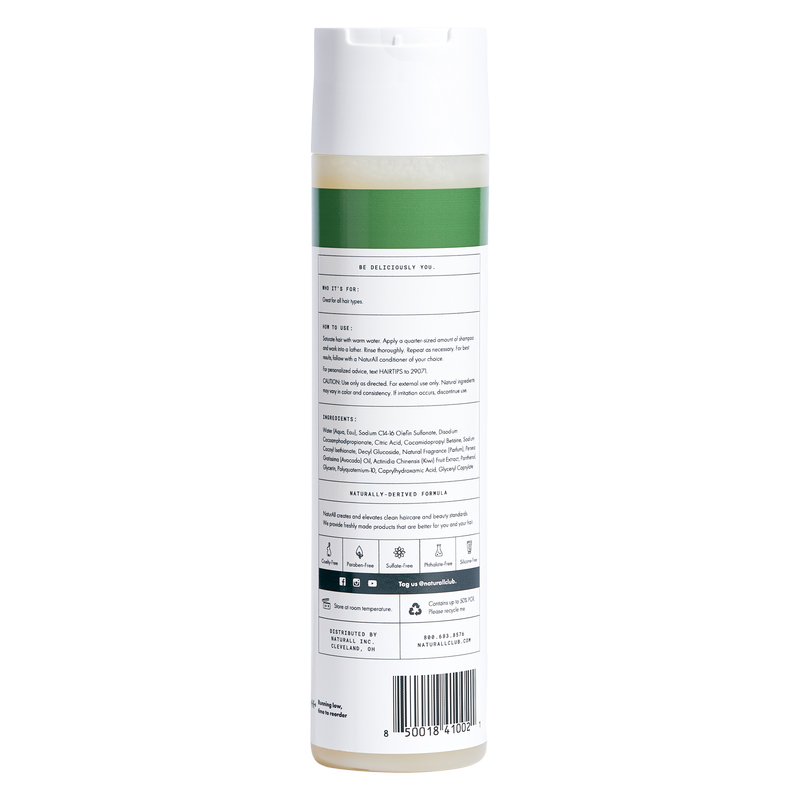 Naturall Hydrating Shampoo with Avocado and Kiwi 250ml