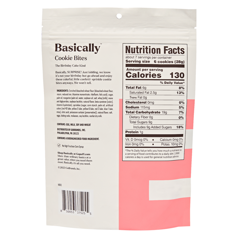 Basically Birthday Cake Cookie Bites