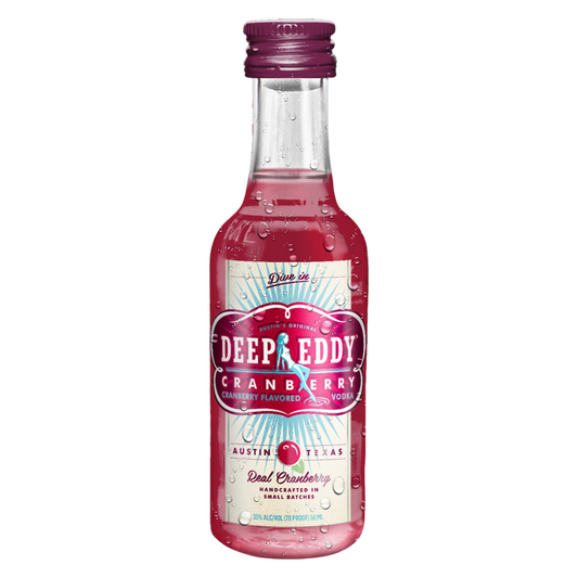 Deep Eddy Cranberry Infused Vodka 50ml