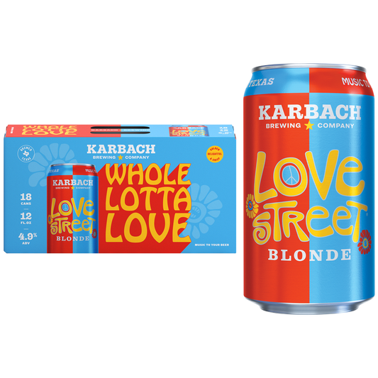 Karbach Love Street 18pk 12oz Can 4.9% ABV