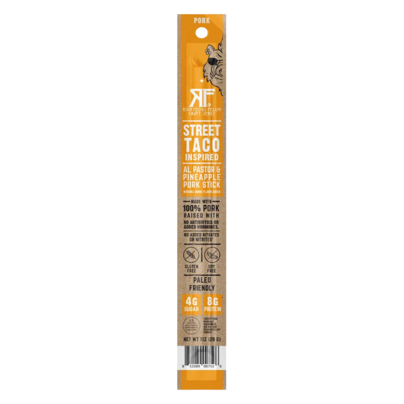 Righteous Felon 1oz Street Taco Pork Meat Stick