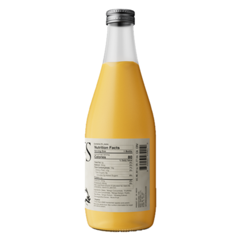 MOSS Mango Ginger Sea Moss Beverage 12oz Btl