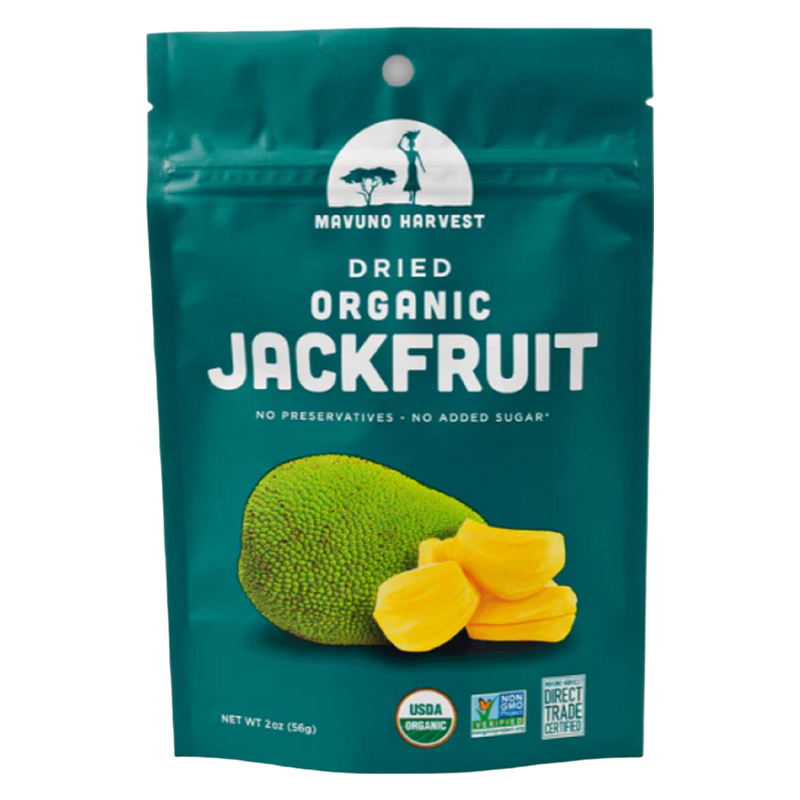 Mavuno Harvest Organic Unsweetened Dried Jackfruit, 2oz