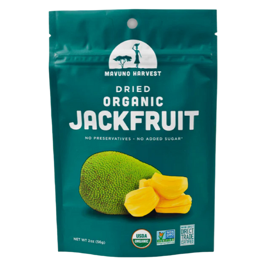 Mavuno Harvest Organic Unsweetened Dried Jackfruit, 2oz