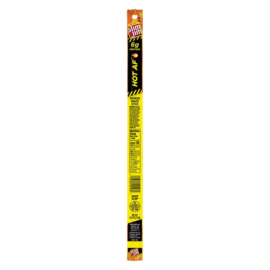Slim Jim Hot AF Giant Smoked Snack Stick 0.97oz