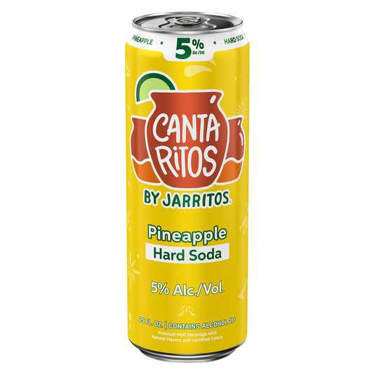 Cantaritos Hard Pineapple Single 25oz Can 5% ABV