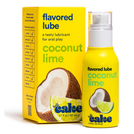 Hello Cake Coconut Lime Flavored Lube