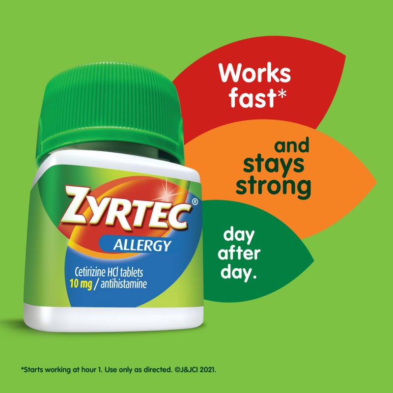 Zyrtec 24-Hour Allergy Relief Tablets 30ct