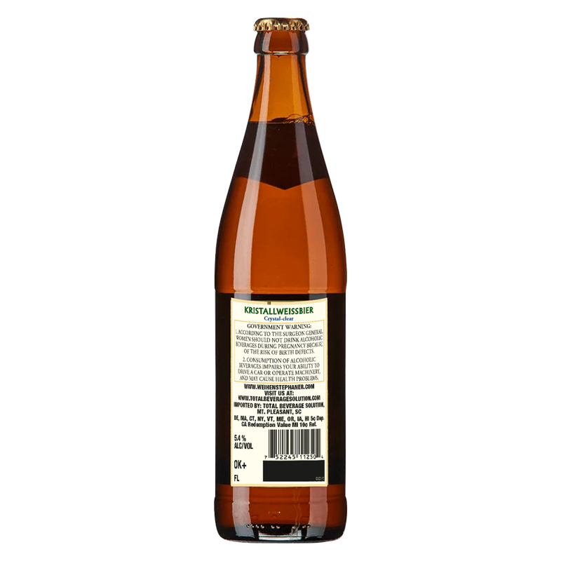 Weihenstephaner Kristall Weissbier 16.9 Oz