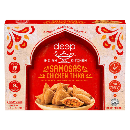 Deep Indian Kitchen Chicken Tikka Samosas 7.5oz