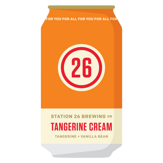 Station 26 Tangerine Cream 6Pk 12 oz Cans 5.2% ABV