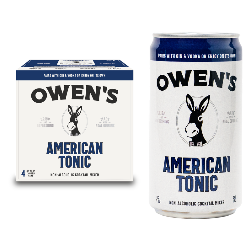 Owen's American Tonic 4pk 240ml Can