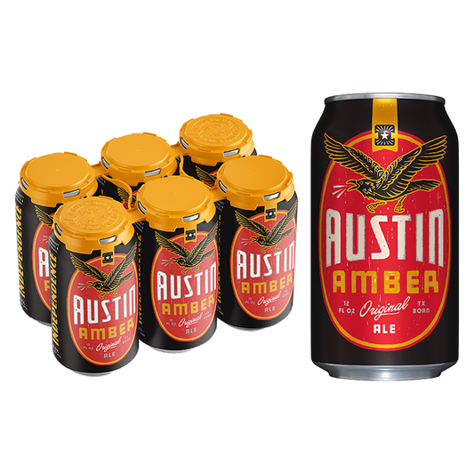 Independence Brewing Austin Amber 6pk 12oz Can 6.0% ABV