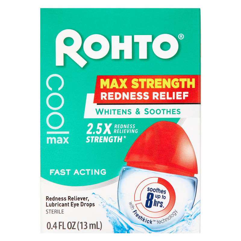 Rohto Cool Max Eye Drops 0.4oz