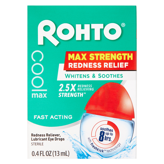 Rohto Cool Max Eye Drops 0.4oz