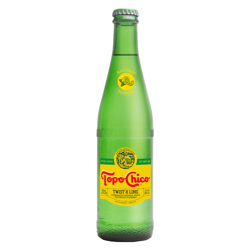 Topo Chico Lime 12pk 12oz Glass Bottle- XL