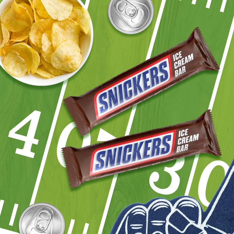 SNICKERS Peanut Butter Ice Cream Bars, 6ct