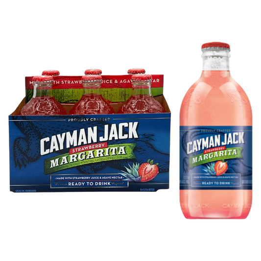 Cayman Jack Strawberry Margarita 6pk 11.2oz