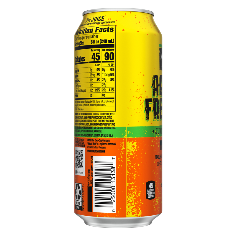 Minute Maid Aguas Frescas Mango 16oz