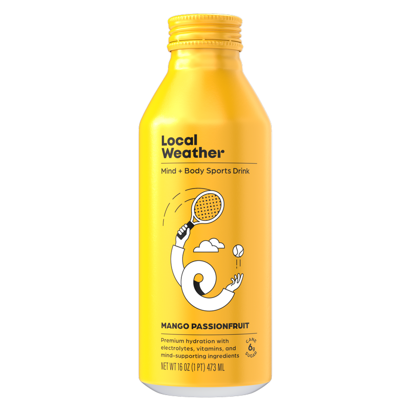 Local Weather Mango Passionfruit 16oz Btl