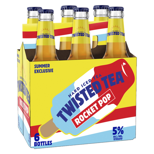 Twisted Tea Rocket Pop 6pk 12oz Btl 5.0% ABV
