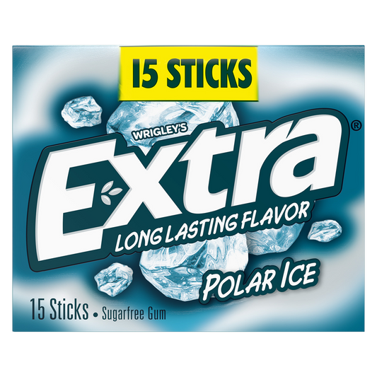 Extra Polar Ice Sugarfree Gum 15ct