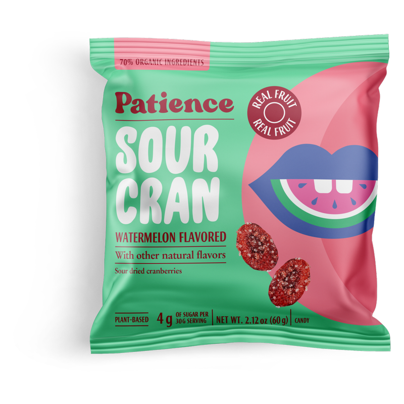 Patience Sourcran Watermelon Candy 2.1oz