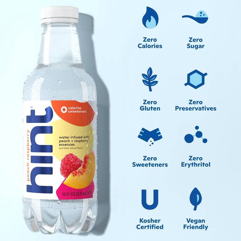 Hint Smashup Variety Pack 12pk 16oz Btl