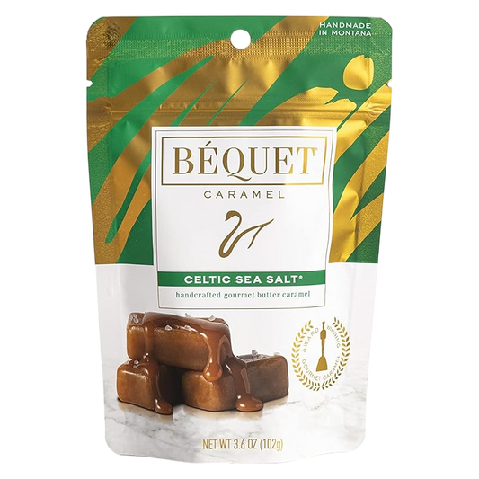 Bequet Celtic Sea Salt Caramels, 3.6oz