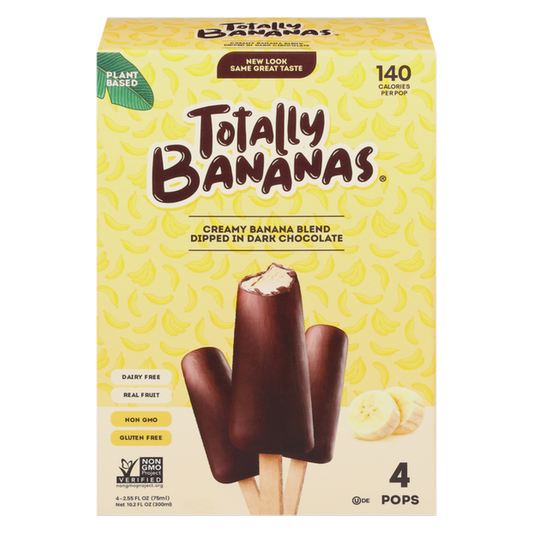 Totally Bananas Creamy Banana Blend Dipped in Dark Chocolate, 10.2 oz