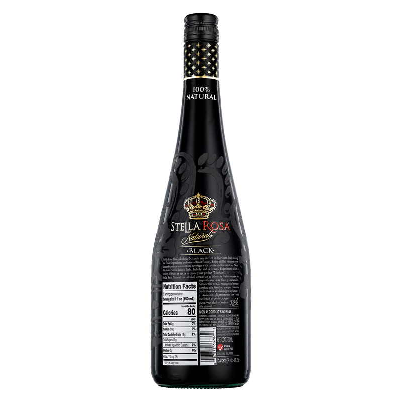 Stella Rosa Black - Non Alcoholic 750ml