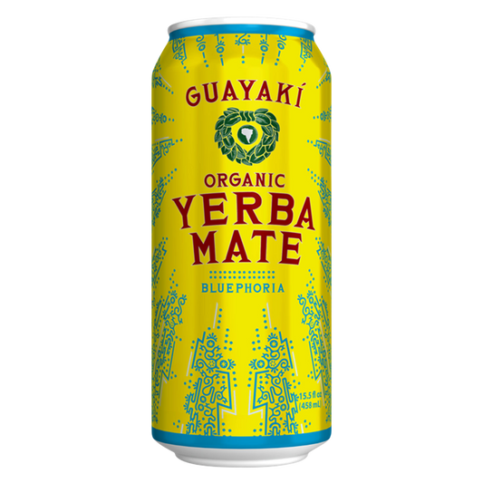 Guayaki Yerba Mate Organic Bluephoria 15.5oz Can