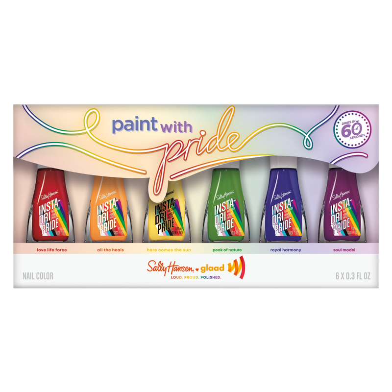 Sally Hansen Insta-Dri® x GLAAD Rainbow Pride Gift Set