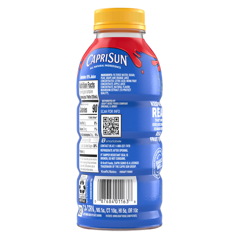 Capri Sun Fruit Punch 12oz Btl