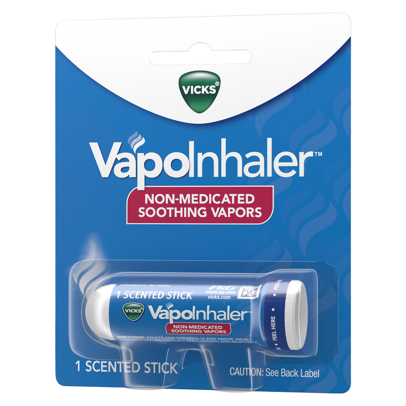 Vicks Non-Medicated Vapor Inhaler Menthol 0.2ml