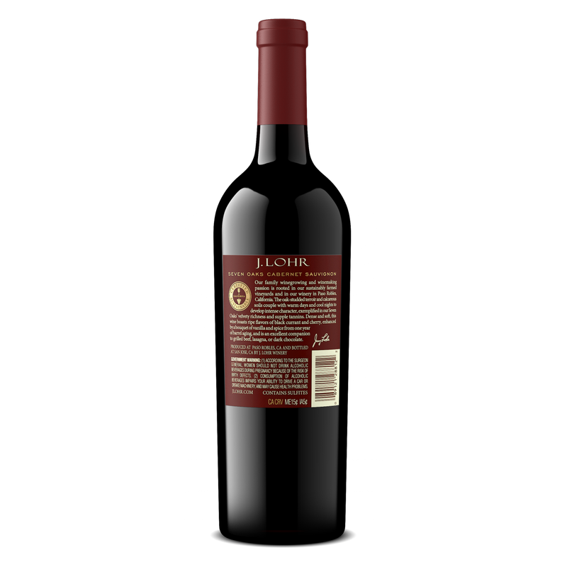 J. Lohr Estates Seven Oaks Cabernet Sauvignon 375ml