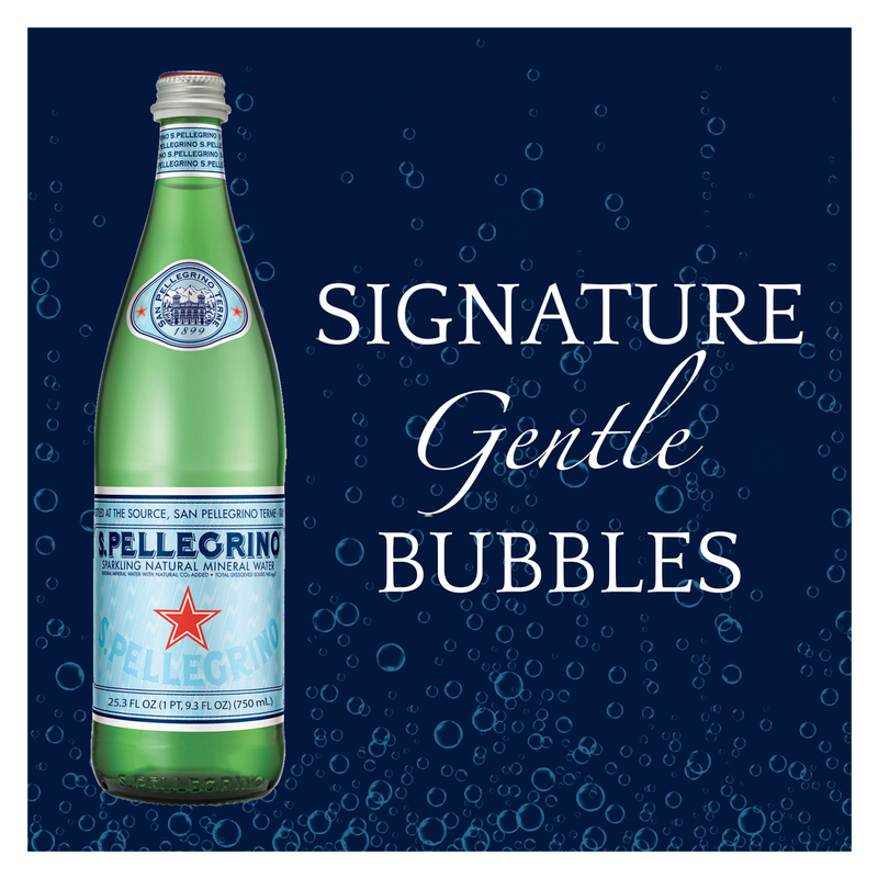 San Pellegrino Sparkling Water 750ml Glass Bottle
