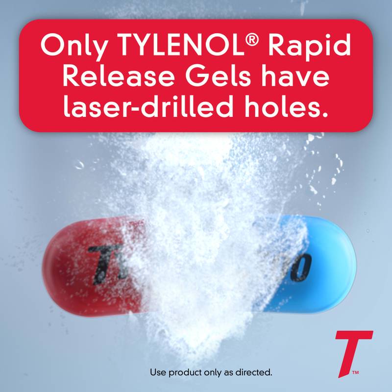 Tylenol Extra Strength Rapid Release Caplets 100ct