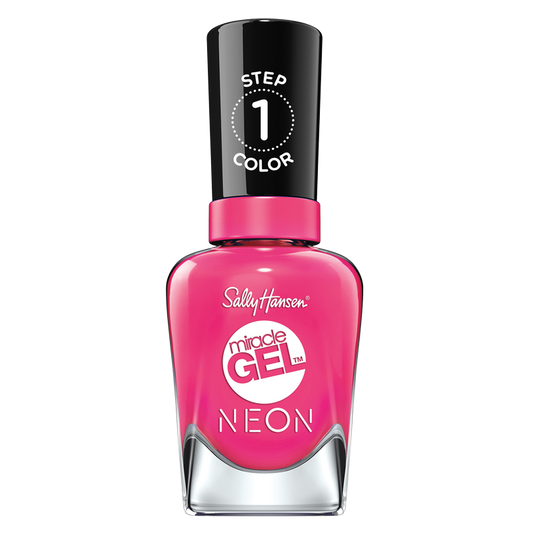 Sally Hansen Miracle Gel Nail Polish Fuschia Fever 0.5oz