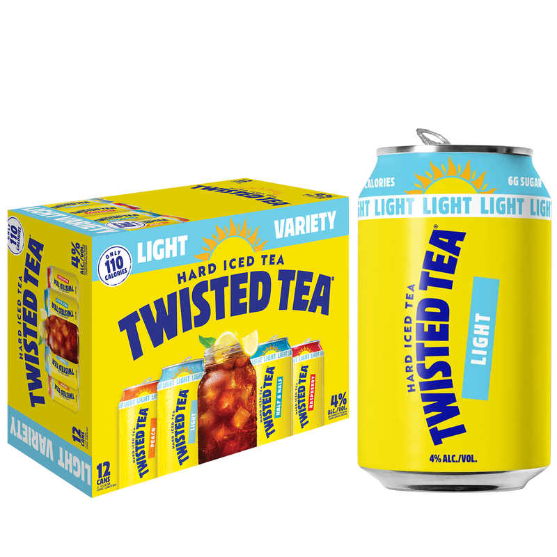 Twisted Tea Light Variety 12pk 12oz Can 4% ABV