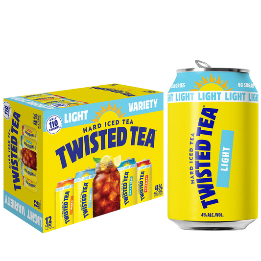 Twisted Tea Light Variety 12pk 12oz Can 4% ABV