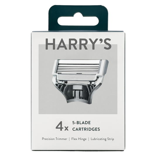 Harry's 5-Blade Razor Cartridge Refills 4ct
