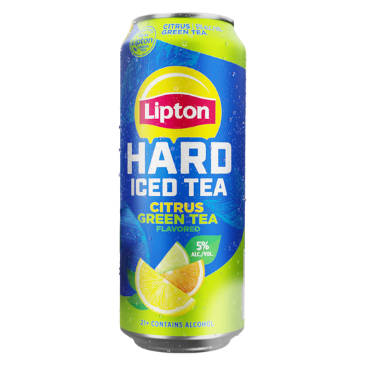 Lipton Citrus Green Tea 24oz Can 5% ABV