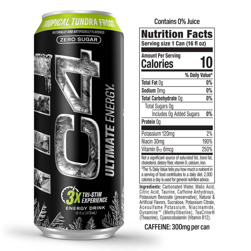 C4 Ultimate Frost Bitten Citrus 16oz Can