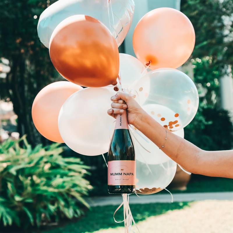 Mumm Napa Brut Rosé Sparkling Wine 750mL