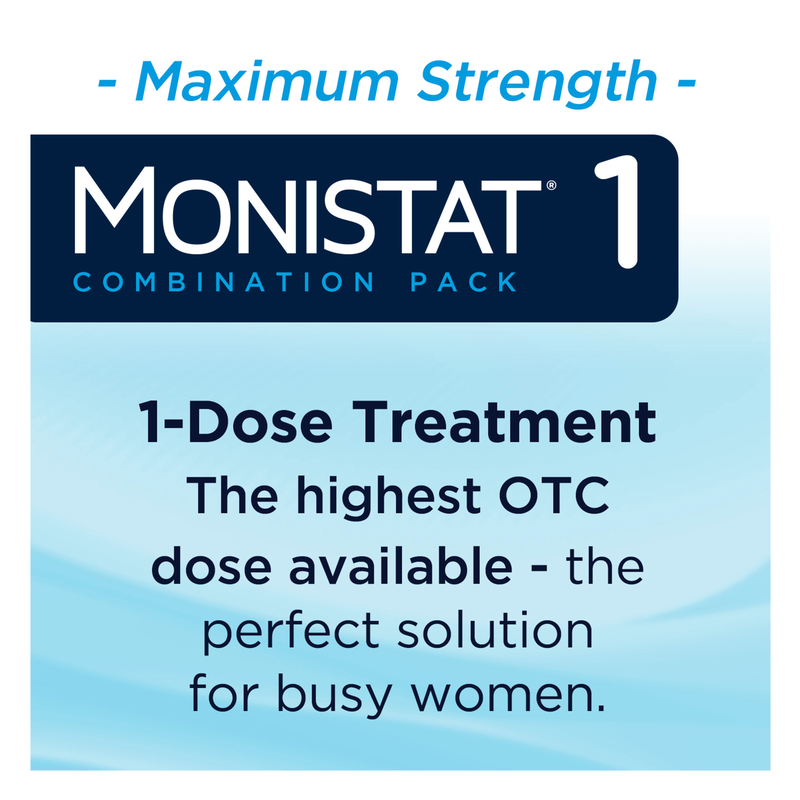 Monistat 1-Day Cure & Itch Yeast Infection Treatment