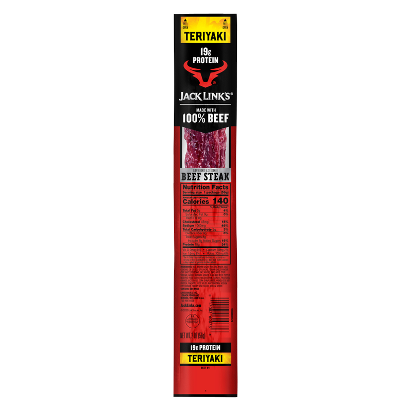 Jack Link's Teriyaki Beefsteak 2oz