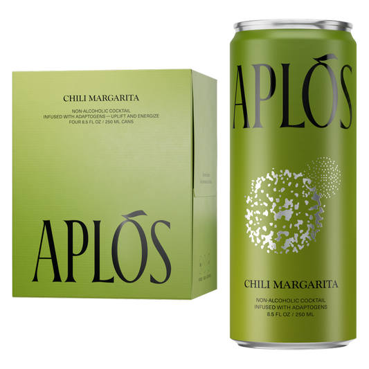 Aplós Chili Margarita Functional Non-Alc Cocktail 4pk 8.5oz Can